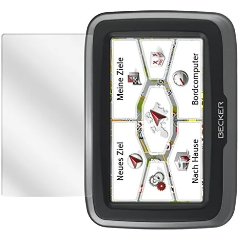 dipos I 3X Schutzfolie klar kompatibel mit Becker Mamba.4 Folie Displayschutzfolie