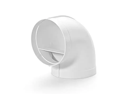 Naber R-RBV flow 150 Rohrbogen 90°, weiß