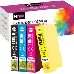 4x Druckerpatronen für Epson C13T10H14010 C13T10H24010 C13T10H34010 C13T10H44010 CMYK Expression Home XP-2200 2205 3200 WF-2910DWF 2950DWF