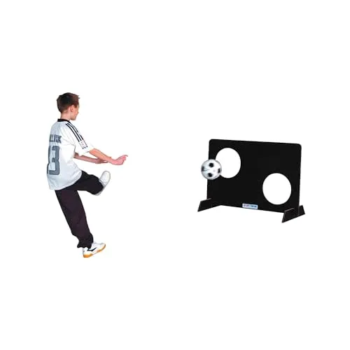 Sport-Thieme Kinder Torwand | Robuste und Standsichere Fußballtorwand aus Birkenholz - Trainingsgeräte für Fußball: Diese hochwertige Torwand aus Birkensperrholz bietet hohe Standsicherheit und ist ideal für Indoor & Outdoor, perfekt für Fußballtraining, Schule und Freizeit.