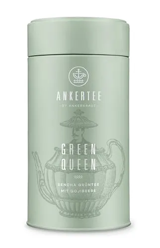 Ankerkraut Tee Green Queen Grüntee, 100g in der Dose