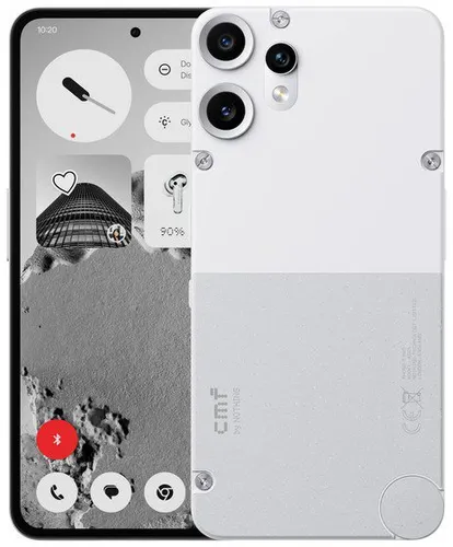 CMF by Nothing Phone 2 Pro 5G 8/128GB White 120Hz - Handys & Smartphones mit 50 MP Triple-Kamera, 120Hz AMOLED-Display und 5000 mAh Akku für flüssige Leistung und beeindruckende Fotografie.