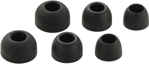 Basetech YTI-189 In Ear Kopfhörer Ohrpolster 3 Paar Schwarz