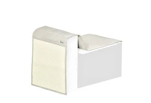 PawHut Kratzbrett 2er Kratzmatte, Sisal Kratzteppich für Katze, Katzenkratzmatte, (Kratzspielzeug, 2-tlg., Kratzstamm), Beige+Grau 130 x 45 x 0.3 cm