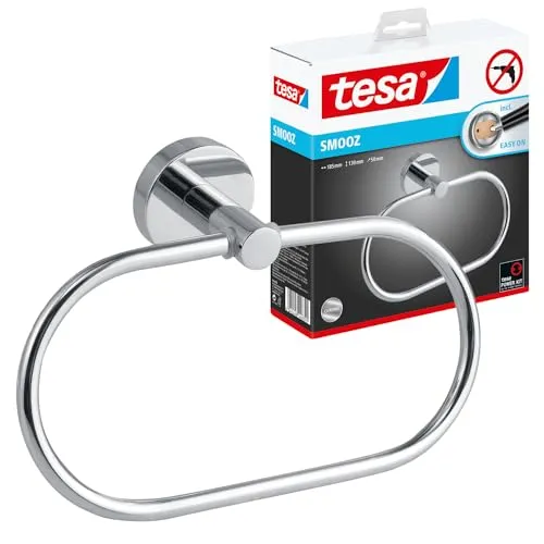 Tesa Handtuchhalter Smooz 40322 in silber von tesa