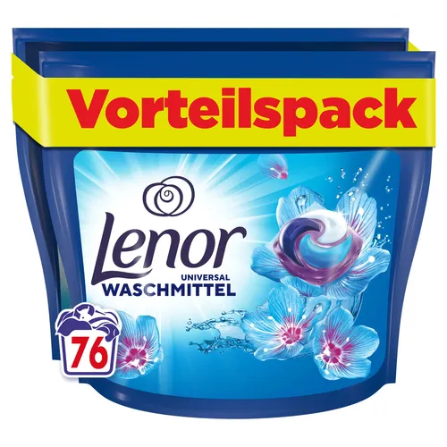 LENOR PODS Waschkapseln 76 Waschladungen, Aprilfrisch von Lenor