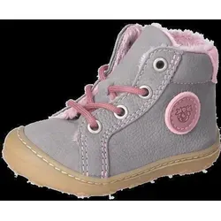 Ricosta Georgie grau Schnürschuh - Wanderschuhe für Kinder, ideal für die ersten Schritte mit innovativen und nachhaltigen Materialien für optimalen Komfort und Unterstützung.