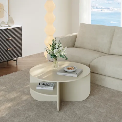 Couchtische Beige von [en.casa]