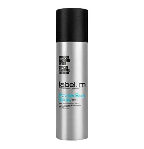 Label M Powder Colour Spray Blue 50ml - Färbemittel für trendige Haarfarben, verleiht Volumen und Struktur, ideal für kreative Stylings.