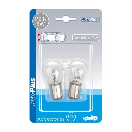 Autolampe 12V 21/5W BAY15d 2 Stück im Blister