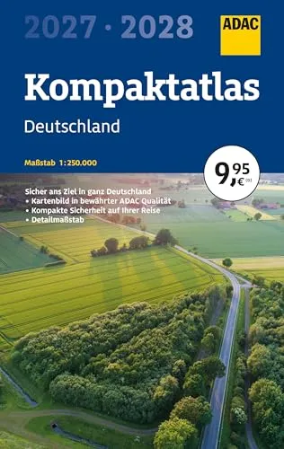 ADAC Kompaktatlas 2027/2028 Deutschland 1:250.000