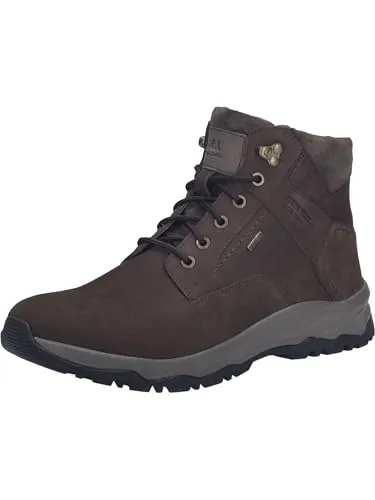 JOSEF SEIBEL Leroy 52 | Stiefelette für Herren | Wasserabweisend und bequem - Wanderschuhe für Herren, ausgestattet mit warmem Wollfutter und herausnehmbarem Fußbett, perfekt für kalte Wintertage und breitere Füße.