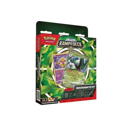 POKÉMON Sammelkarte Deluxe Kampf Deck Maskagato ex (deutsch) Pokemon Karten TCG
