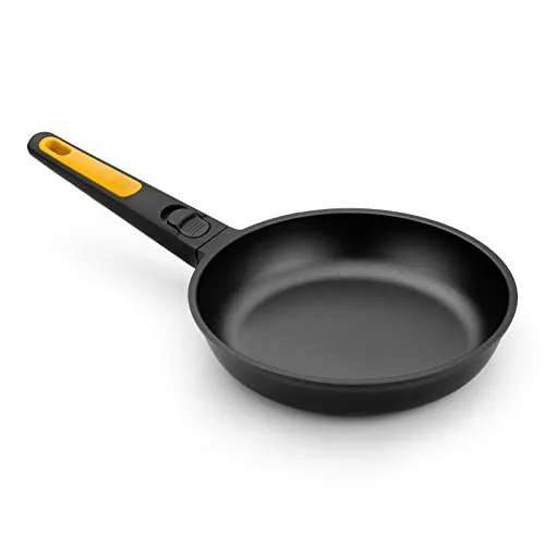 BRA Fast Click | Bratpfanne, 26 cm, aus Aluminiumguss, mit Antihaftbeschichtung, Vollinduktion, für alle Küchentypen geeignet