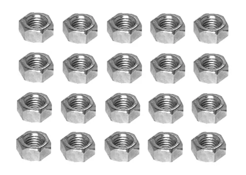 Sechskantmutter M2 Stahl verzinkt DIN 934-8 20 Stück (0001)