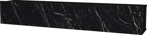 moebel17 Damla TV Lowboard hängend, Eiche Saphir - TV-Halterungen: Modernes hängendes Lowboard mit viel Stauraum und grifflosen Türen, ideal für stilvolle Wohnzimmergestaltung.