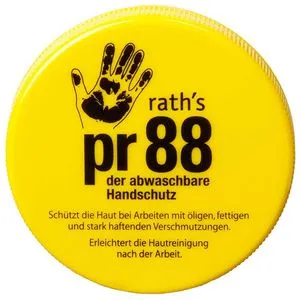 raths Hautschutzcreme pr88, abwaschbarer Handschutz, 100ml