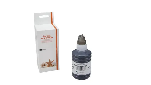 Supplies Germany T7741 / C13T77414A Nachfülltinte (für Epson, 1x 140.0 ml, Tintenflasche schwarz schwarz)