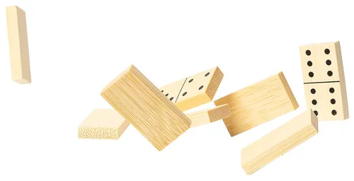 pandoo Domino Geschicklichkeitsspiel POBGT03