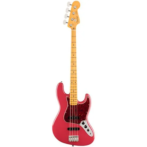 Fender Am Pro Clsc J-Bass MN FDKR - J-Bass mit klassischem Design; hochwertiger Erle-Korpus, Ahorn-Hals und Deluxe Gig Bag inklusive; ideal für professionelle Musiker und Liebhaber des Jazz-Sounds.
