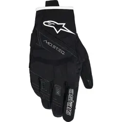 Alpinestars Stella Moblast Drystar Handschuhe für Damen - Schwarz/Schwarz/Weiß - XL - Funktionale Motorradhandschuhe mit Drystar®-Technologie für Wetterschutz und Atmungsaktivität. Ergonomisches Design sorgt für optimalen Komfort und Kontrolle beim Fahren.