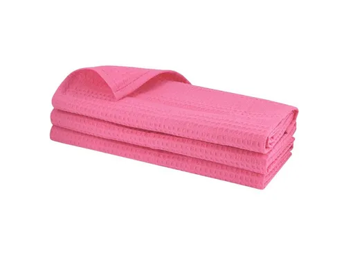 Engelland Geschirrtuch Poliertuch, (Vorteils-Set, 3-tlg., Waffel-Pique), 100 % Baumwolle, integrierte Aufhängeschlaufe, 70 x 50 cm