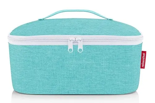 reisenthel coolerbag M Pocket Kühltasche mit Obermaterial aus recycelten PET-Flaschen Ideal für das Mittagessen unterwegs, Couleur:Twist Ocean