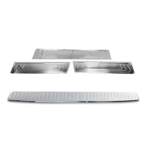 OMAC Ladekantenschutz für Mercedes Vito 447 - Abdeckblenden, maßgeschneiderter Schutz aus rostfreiem Edelstahl, schützt vor Kratzern und verleiht Ihrem Fahrzeug ein elegantes Aussehen. Einfache Montage ohne Bohren!