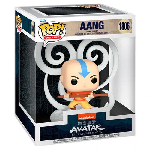 Funko POP! Deluxe: Aang - Avatar: The Last Airbender - Chibi Figuren - Ca. 9,5 cm große Vinylfigur aus hochwertigem Material, perfekt für Sammler und als Geschenk für Avatar-Fans.