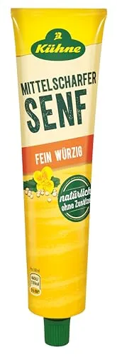 Kühne Senf mittelscharf, 200ml Tube