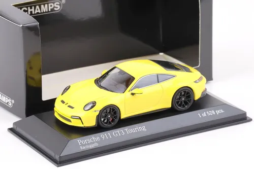 Minichamps Porsche 911 (992) GT3 Touring 2021 in Racing Yellow