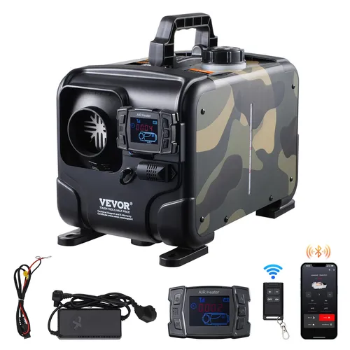 VEVOR Diesel Luftheizung 8kW mit Bluetooth APP Steuerung