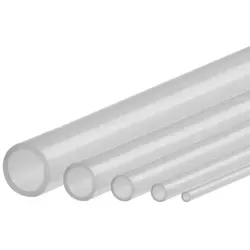 Silikonschlauch Meterware Industriequalität -60°C bis 200°C Schlauch Transparent 15 20