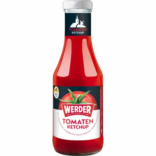 Werder Tomaten Ketchup 450ml Flasche