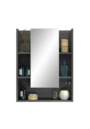 trendteam Bad Spiegelschrank Daily Weiß Melamin 60 cm