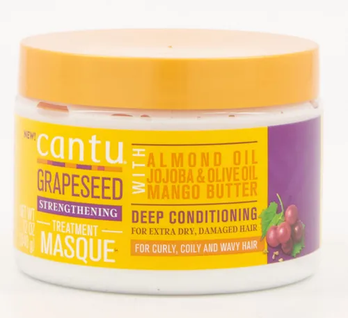 Cantu Traubenkern Tiefenbehandlung Stärkung Haarmaske 340g Mandelöl Jojoba