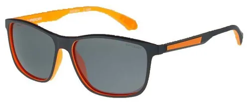 Superdry Herren Sonnenbrille SDS-5014 106P - Sonnenbrille für Herren in Marineblau/Orange, polarisiert mit UV400 Schutz - ideal für stilbewusste Outdoor-Aktivitäten.