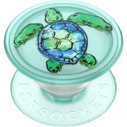 PopSockets PlantCore Grip Tortuga, Griffigkeit, Grün, Durchscheinend, Tiermuster, Universal, 1 Stück(e), 38,8 mm - Grün