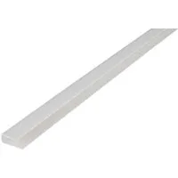 Produktbild Kosche U-Profile Duropan 270 cm x 2,5 cm Weiß