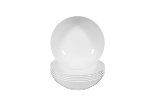 Seltmann Weiden Rondo/Liane Weiß Salatschale 6er Set - Schalen & Schüsseln – zeitloses Design aus feinem Porzellan, spülmaschinen- und mikrowellengeeignet, ideal für stilvolle Anlässe.