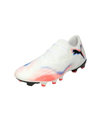PUMA FUTURE 8 MATCH FG/AG Fußballschuhe - Hochwertige Fußballschuhe für Erwachsene, die kreative Spieler unterstützen. Das anpassungsfähige Mesh-Obermaterial und die spezielle Stollenform bieten optimale Ballkontrolle und 360-Grad-Agilität.