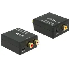 DeLOCK 63477 Audio-Konverter Schwarz