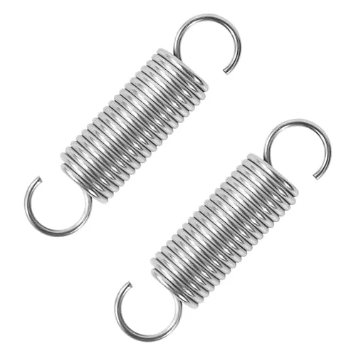 GUNGY Zugfedern mit Haken Edelstahl Zugfeder Spannfeder 50mm Außendurchmesser 14mm Drahtdurchmesser 1,8 mm Maximale Zugkraft 7,60kg 1,8x14x50mm 4 Stück