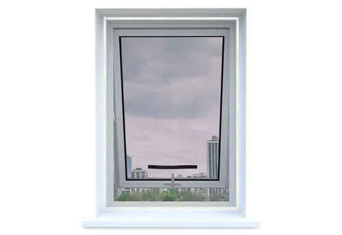 LuxusKollektion Fliegengitter für Dachfenster 130x150cm Schwarz
