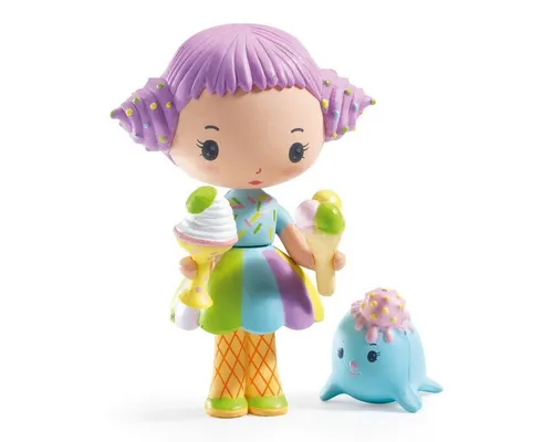 DJECO Spielfigur Tinyly Tutti & Frutti Eiscreme, (Set) von Djeco