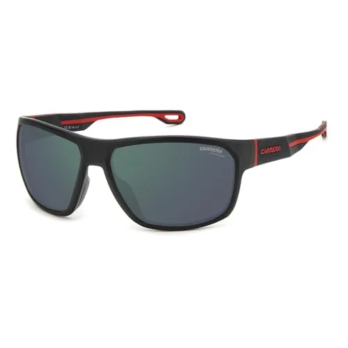 CARRERA Herren 4018/S Sonnenbrille, matt schwarz/rot, 63 von Carrera