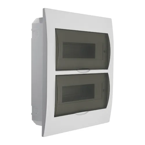 Unterputzverteiler Sicherungskasten IP40 2x12 Module - Steckdosen- & Schalterteile, robuster Sicherungskasten mit IP40 Schutz, ideal für sichere und zuverlässige Stromverteilung.
