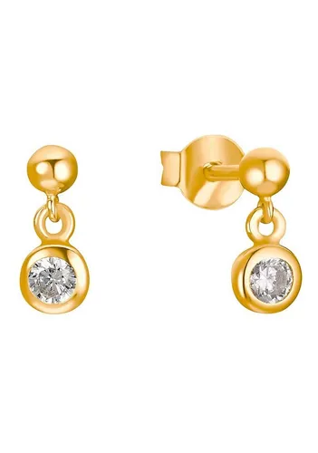 s.Oliver Ohrhänger 2032972, 2032973, 2032974 mit Zirkonia - Elegante Ohrhänger aus 925 Sterling Silber, verziert mit strahlendweißen Zirkonia, perfekt für jeden Anlass und ideal zur Ergänzung deines s.Oliver Outfits.