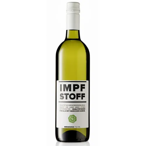 Impfstoff Weißwein Qualitätswein trocken grüner Veltliner 750ml