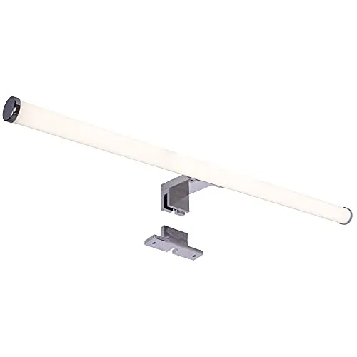 max K O M F O R T LED Spiegelleuchte in Chrom – 8W, IP44, rund